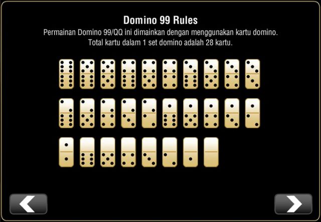 cara bermain domino99